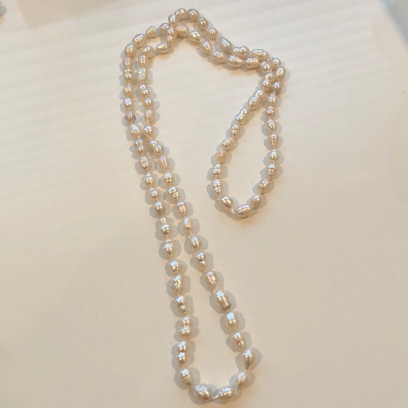 Jewelry - Genuine Freshwater White Pearl Necklace